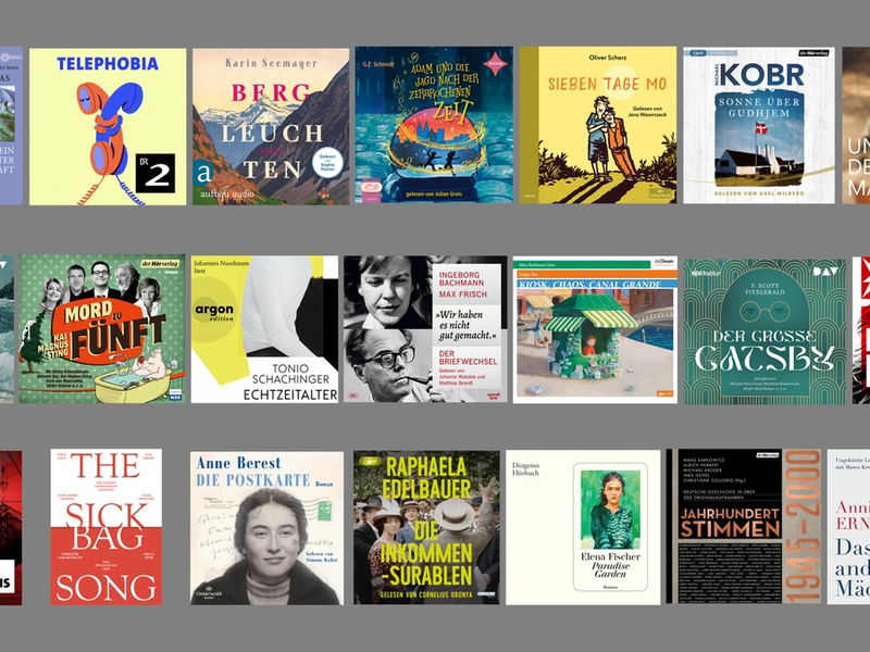 Deutscher Hörbuchpreis 2024: 21 Nominierte im Finale / Preisverleihung am / 5. März 2024 live auf WDR 5 - Foto: presseportal.de