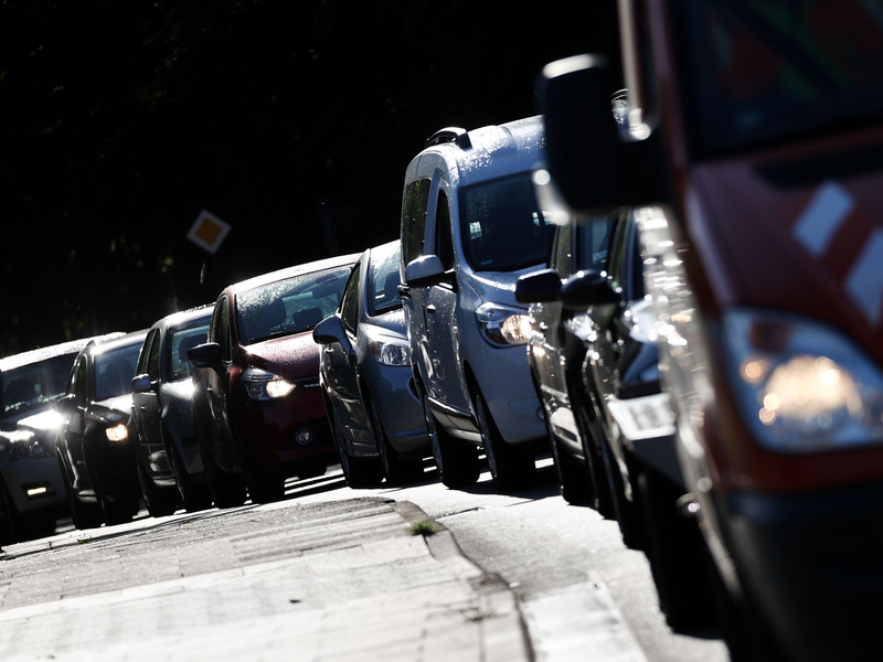 Hamburg ist die Stau-Hochburg Deutschlands. - Foto: Christian Charisius/dpa