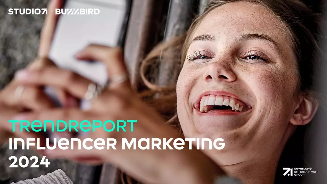 Influencer Marketing 2024: Langfristige Marken-Collabs, mehr Relevanz im Recruiting und KI-Power für Effizienz und Kreativität - Buzzbird und Studio71 präsentieren Zukunftstrends - Bild: presseportal.de
