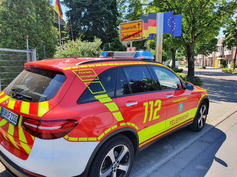 FW Bocholt: Feuerwehr Bocholt im Einsatz in Dinxperlo - Foto: presseportal.de