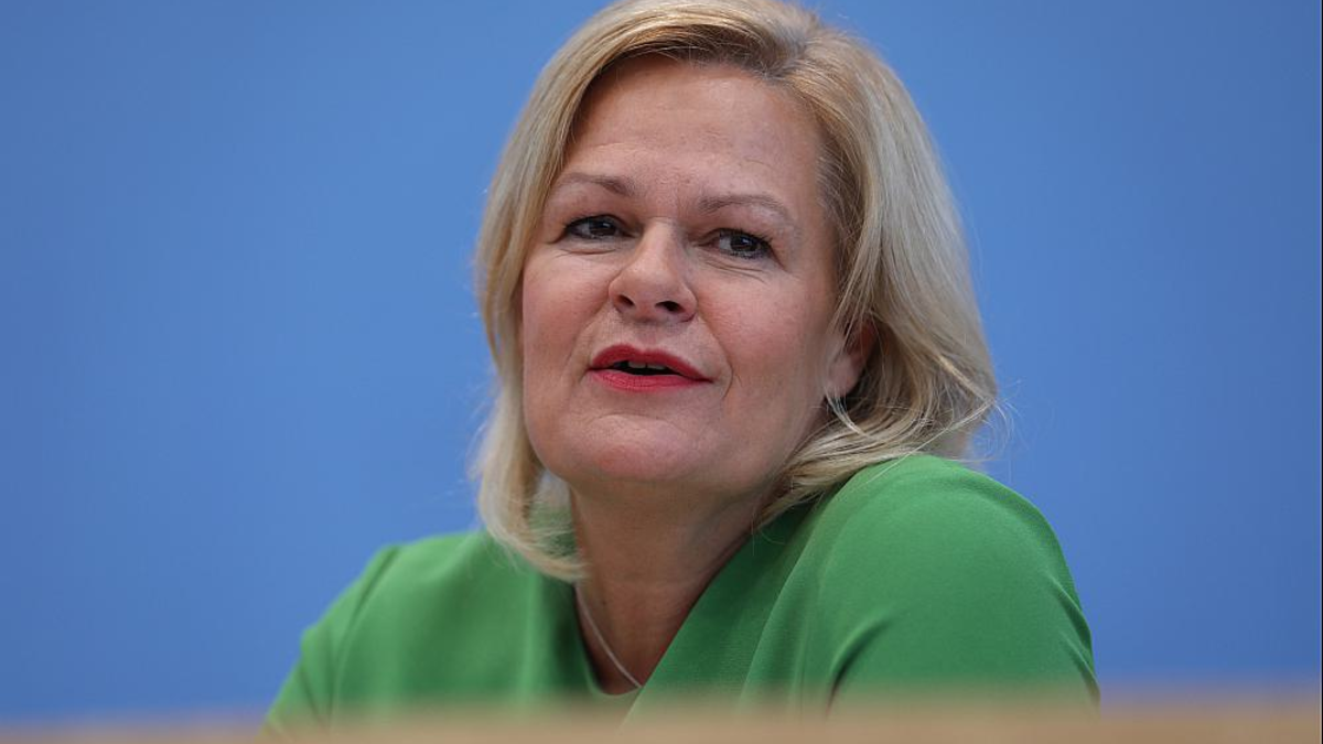 Nancy Faeser (Archiv) - Foto: über dts Nachrichtenagentur