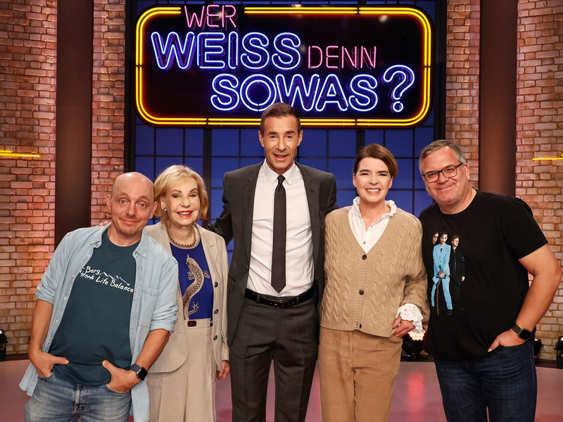 Tagesschau- Duell: Dagmar Berghoff und Susanne Daubner bei Wer weiß denn sowas? - Das Wissensquiz vom 15. bis 19. Januar 2024, um 18:00 Uhr im Ersten - Foto: presseportal.de