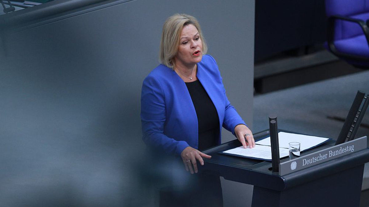 Nancy Faeser (Archiv) - Foto: über dts Nachrichtenagentur