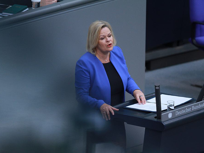 Nancy Faeser (Archiv) - Foto: über dts Nachrichtenagentur