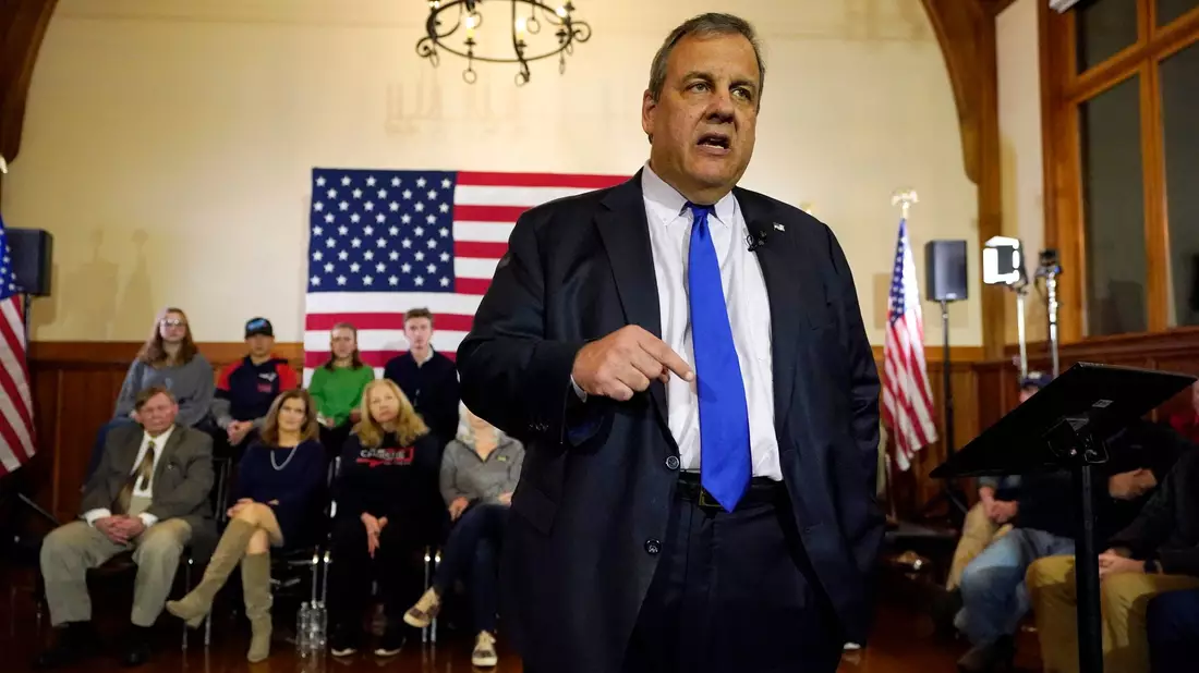 US-Republikaner Chris Christie warnt vor einer weiteren Amtszeit von Donald Trump. - Bild: Robert F. Bukaty/AP