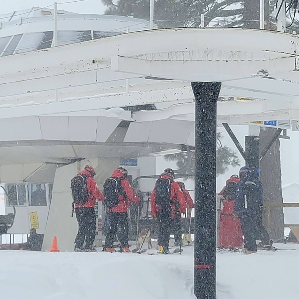 Bei einem Lawinenabgang in einem kalifornischen Skigebiet ist ein Mensch gestorben. Drei weitere Skiläufer sind von den Schneemassen mitgerissen und dabei leicht verletzt worden. - Foto: Mark Sponsler/AP