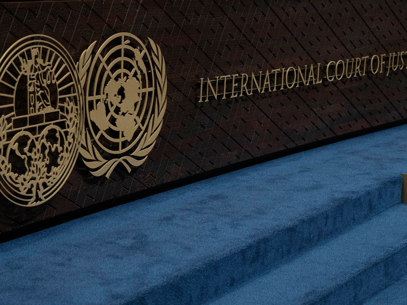 Israel muss sich vor dem Internationalen Gerichtshof verantworten. - Foto: Peter Dejong/AP/dpa