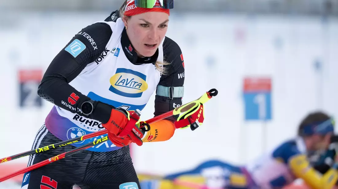 Ist immer noch nicht topfit: Hanna Kebinger. - Bild: Sven Hoppe/dpa