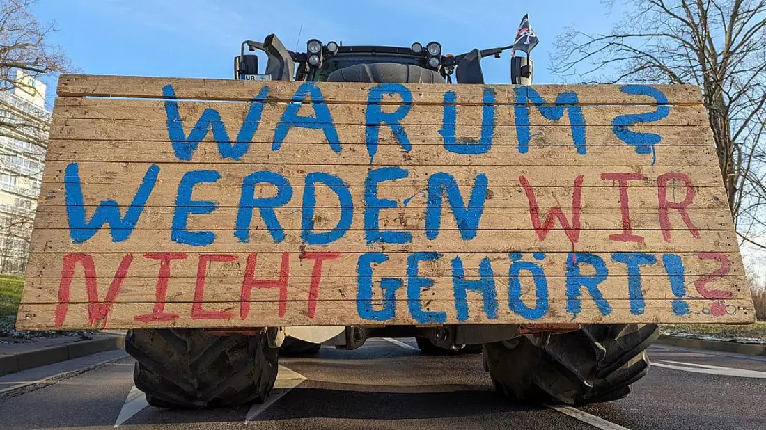 Bauernproteste am 08.01.2024 - Bild: über dts Nachrichtenagentur