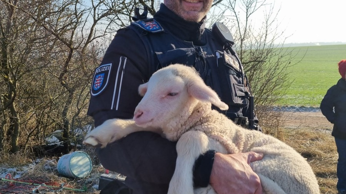 LPI-EF: Erfolgreiche Tierrettung - Foto: presseportal.de