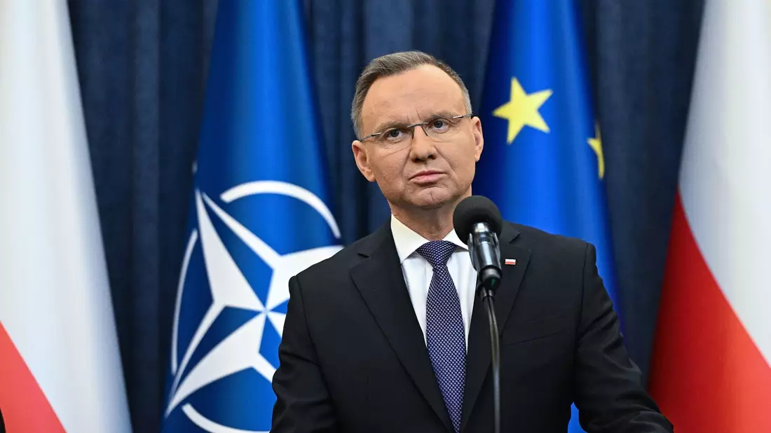 Der Präsident von Polen: Andrzej Duda. - Bild: Radek Pietruszka/PAP/dpa