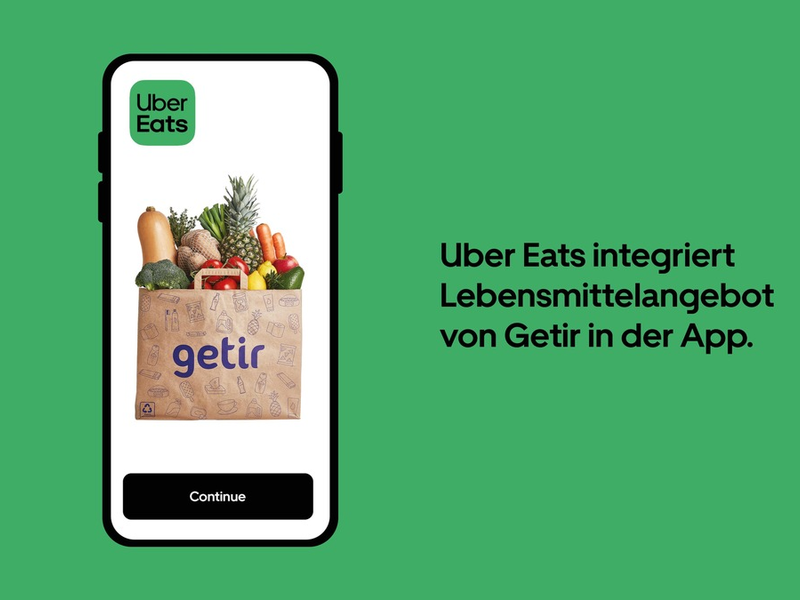 Getir und Uber Eats starten Partnerschaft in Deutschland - Foto: presseportal.de