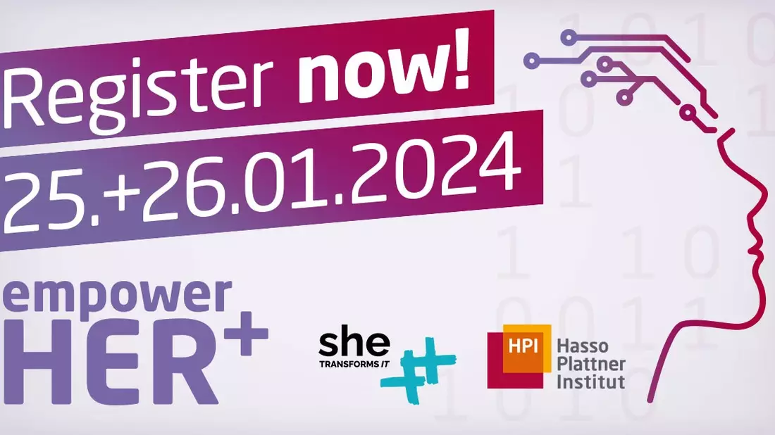 HPI-Konferenz beleuchtet KI und Diversität: empowerHER+ Konferenz am 25. und 26. Januar 2024 - Bild: presseportal.de