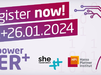 HPI-Konferenz beleuchtet KI und Diversität: empowerHER+ Konferenz am 25. und 26. Januar 2024 - Foto: presseportal.de