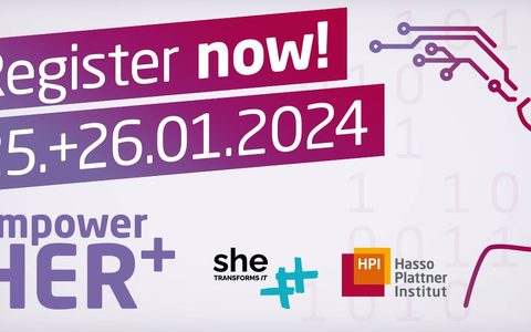 HPI-Konferenz beleuchtet KI und Diversität: empowerHER+ Konferenz am 25. und 26. Januar 2024 - Foto: presseportal.de