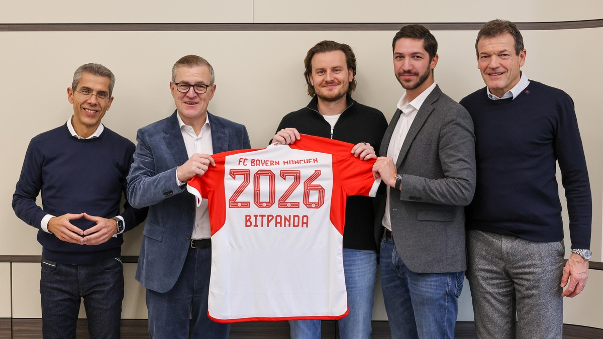 Zwei Marktführer gehen gemeinsamen Weg - Bitpanda wird Partner des FC Bayern München - Foto: presseportal.de