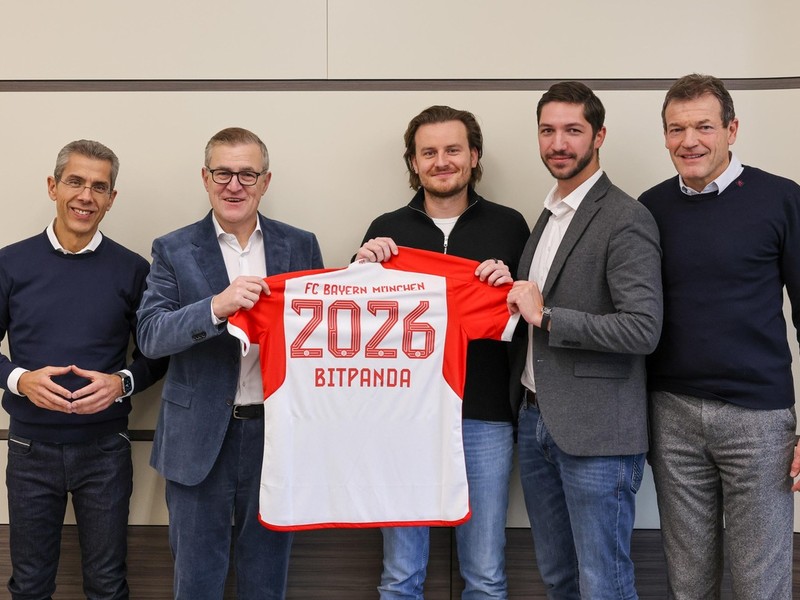 Zwei Marktführer gehen gemeinsamen Weg - Bitpanda wird Partner des FC Bayern München - Foto: presseportal.de