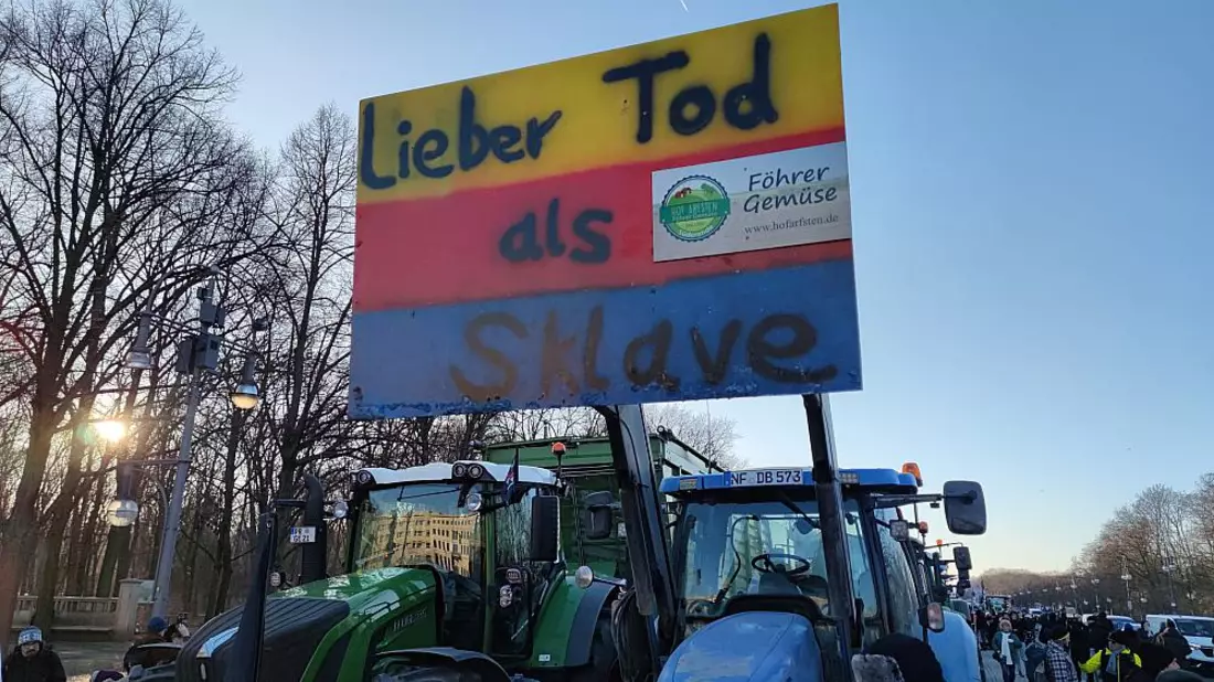 Bauernproteste (Archiv) - Bild: über dts Nachrichtenagentur