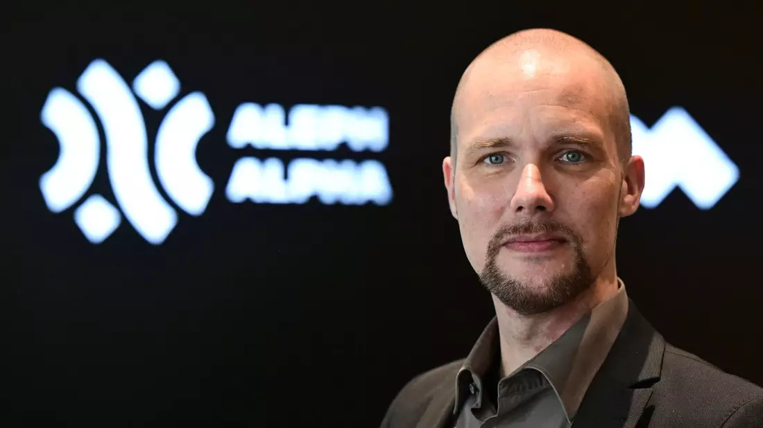 Jonas Andrulis ist Gründer und CEO von Aleph Alpha. - Bild: Bernd Weißbrod/dpa