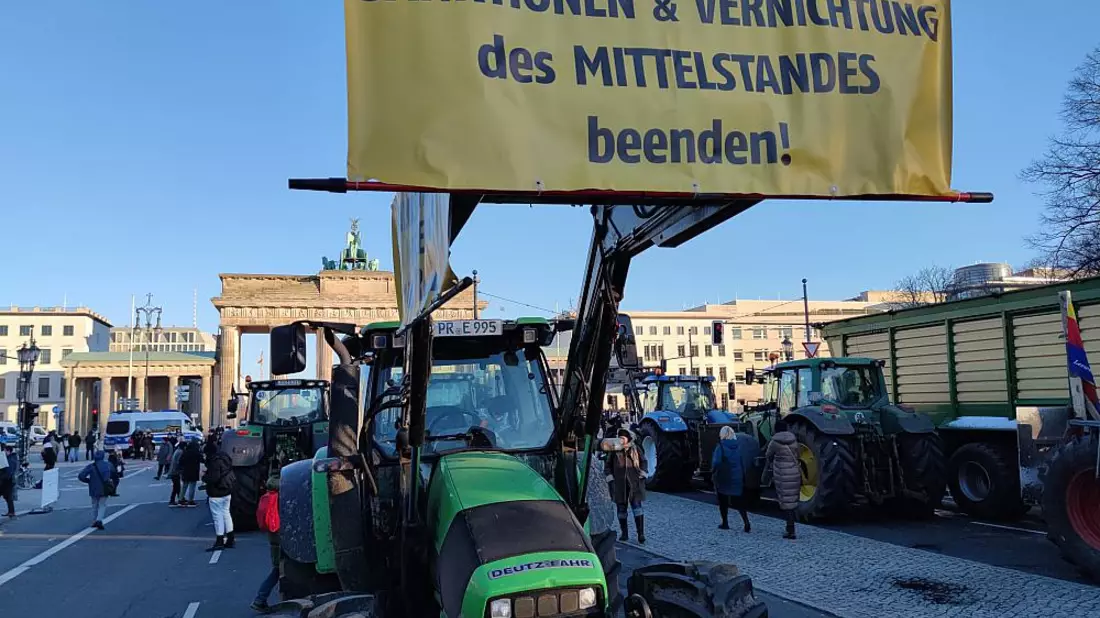 Bauernproteste (Archiv) - Bild: über dts Nachrichtenagentur