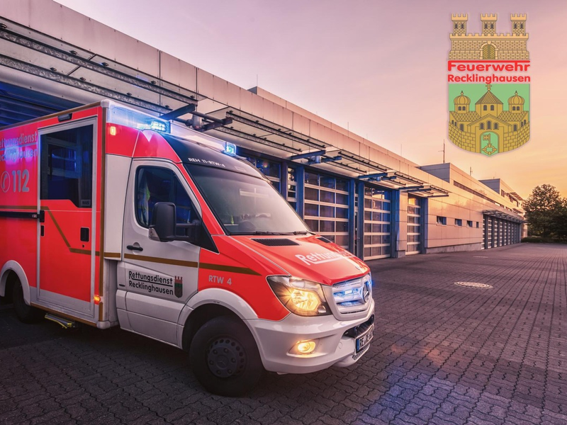 FW-RE: Erhöhtes Einsatzaufkommen im Rettungsdienst am Vormittag - Foto: presseportal.de