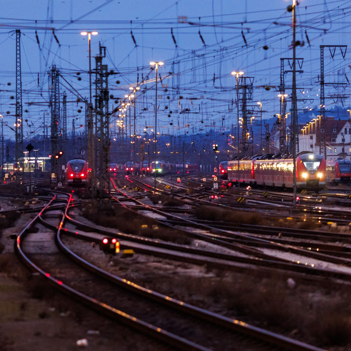 Der mehrtägige Streik im Bahnverkehr ist beendet. - Foto: Daniel Karmann/dpa