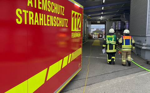 FW Konstanz: Gefahrstoffunfall im Konstanzer Industriegebiet - Foto: presseportal.de