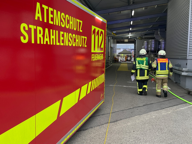 FW Konstanz: Gefahrstoffunfall im Konstanzer Industriegebiet - Foto: presseportal.de