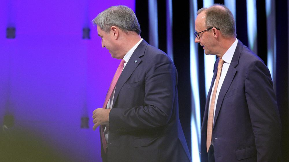 Markus Söder und Friedrich Merz (Archiv) - Foto: über dts Nachrichtenagentur