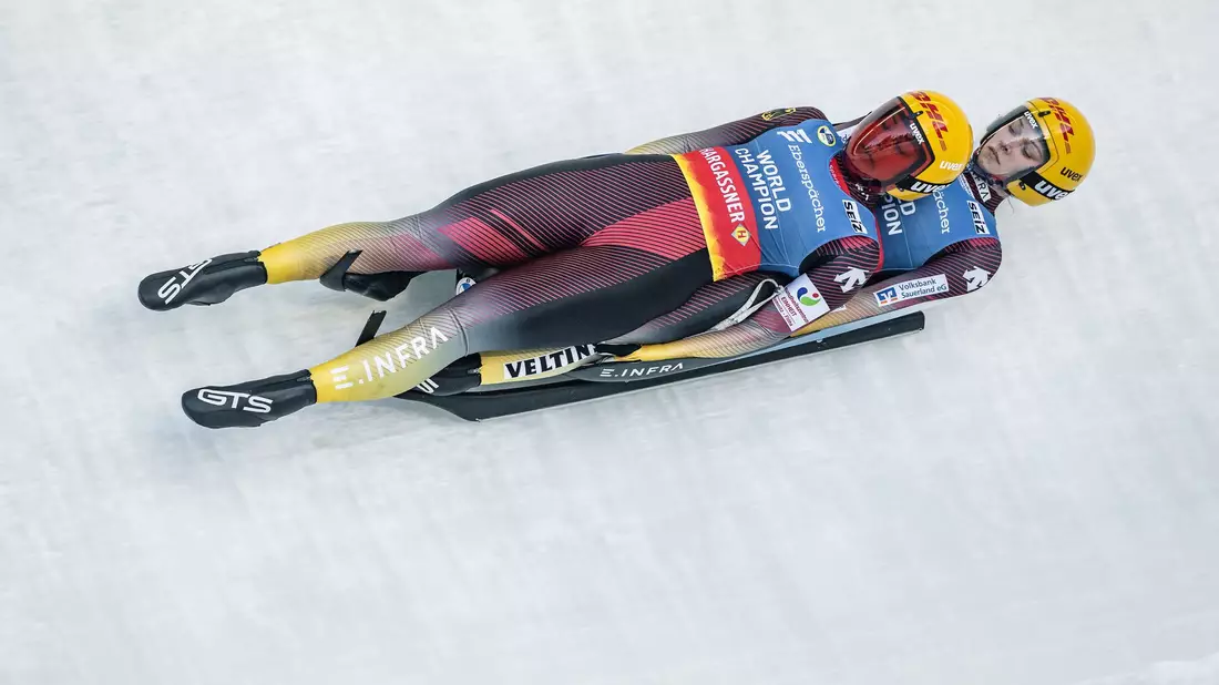 Jessica Degenhardt und Cheyenne Rosenthal holten den EM-Titel. - Bild: Expa/Stefan Adelsberger/APA/dpa