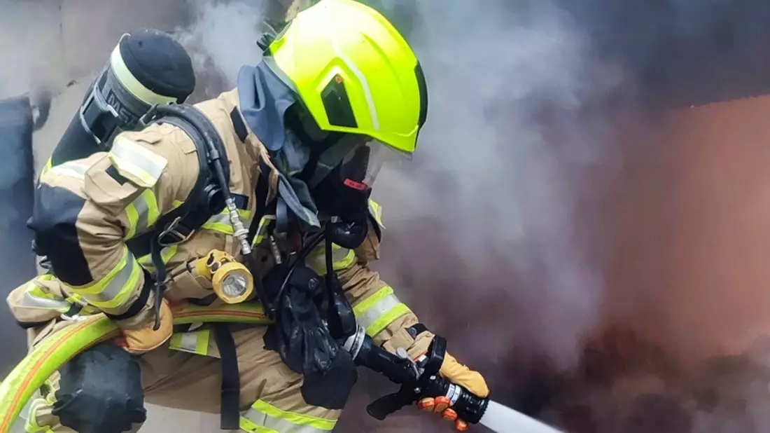 FW Konstanz: Gebäudebrand - Bild: presseportal.de