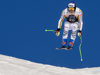 Am Samstag geht er aber in Kitzbühel noch einmal an den Start: Thomas Dreßen. - Foto: Jean-Christophe Bott/KEYSTONE/dpa
