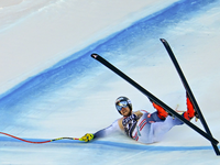 Stürzte schwer in Wengen: Aleksander Aamodt Kilde aus Norwegen. - Foto: Peter Schneider/KEYSTONE/dpa