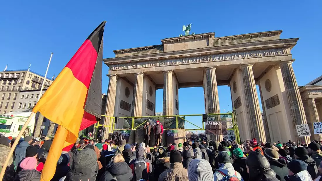 Bauernproteste (Archiv) - Bild: über dts Nachrichtenagentur