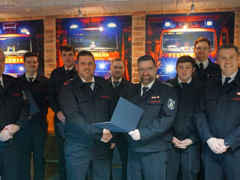 FW Tönisvorst: Löschzugversammlung des Löschzuges Vorst der Freiwilligen Feuerwehr Tönisvorst - Foto: presseportal.de