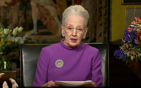 Margrethe II. bei der am 31.12.2023 ausgestrahlten Neujahrsansprache - Foto: DR, über dts Nachrichtenagentur Margrethe II. bei der am 31.12.2023 ausgestrahlten Neujahrsansprache - Foto: DR, über dts Nachrichtenagentur