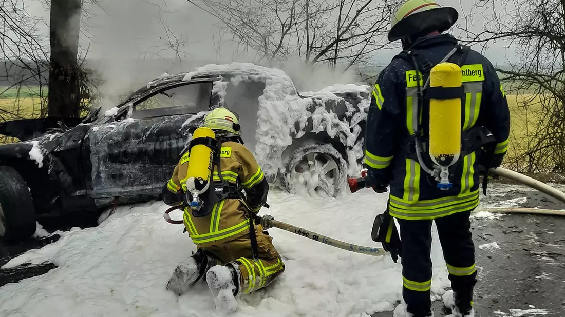 FW Wachtberg: Folgenschwerer Unfall auf dem Wachtbergring - Bild: presseportal.de