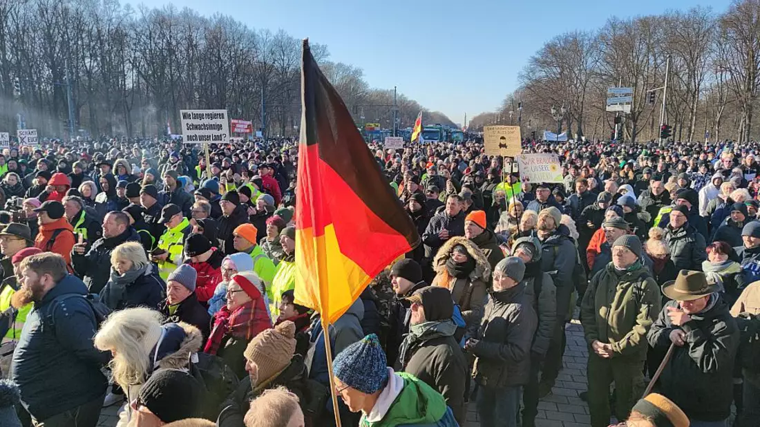 Bauernproteste (Archiv) - Bild: über dts Nachrichtenagentur