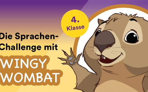 Wingy Wombat: Sprachen-Challenge für Viertklässler startet - Foto: Bildung & Begabung/Atelier Hauer+Dörfler, mmc / Weiterer Text über ots und www.presseportal.de/nr/82114 / Die Verwendung dieses Bildes für redaktionelle Zwecke ist unter Beachtung aller mitgeteilten Nutzungsbedingungen zulässig und dann auch honorarfrei. 