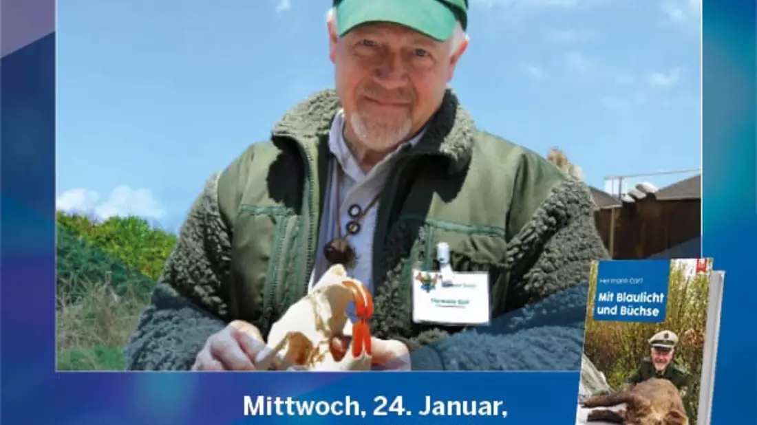 POL-AC: Mit Blaulicht und Büchse - Lesung mit Hermann Carl - Bild: presseportal.de