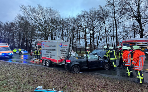 FW-ROW: Verkehrsunfall in Spreckens - Foto: presseportal.de