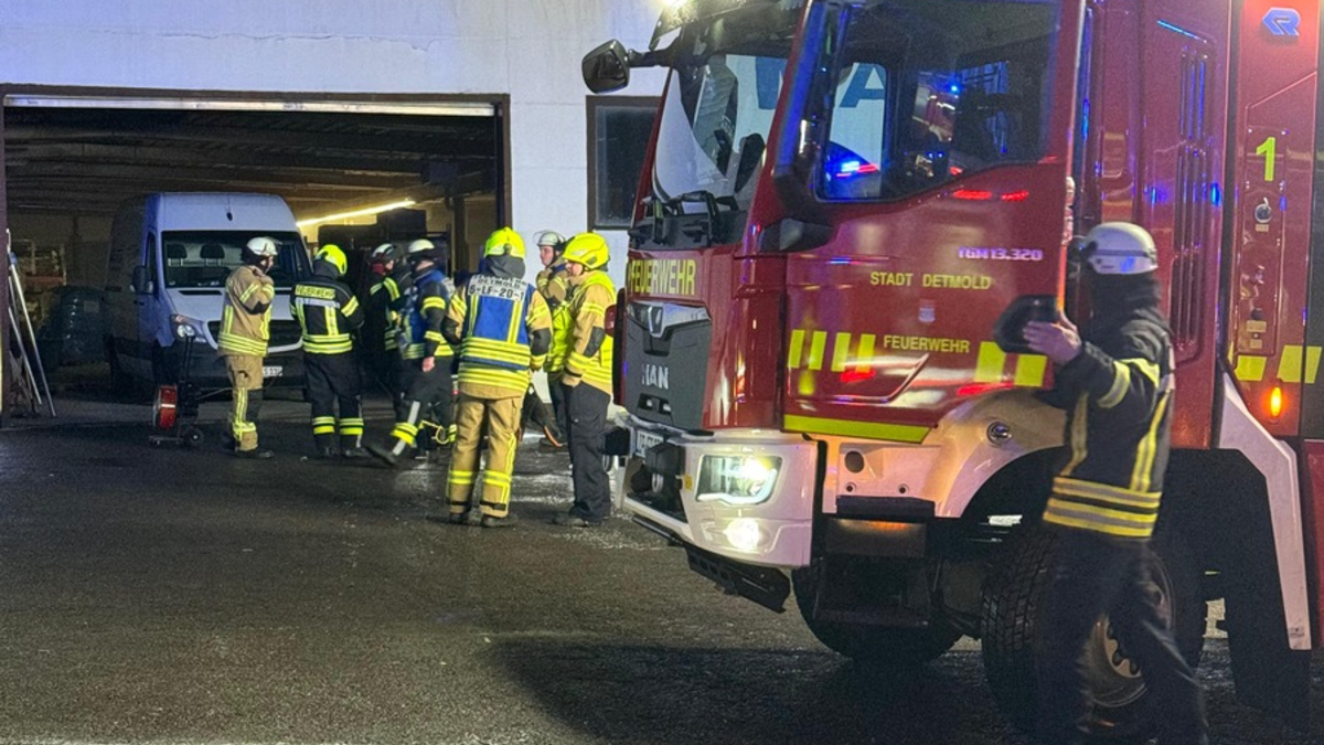 FW-DT: Brennende Matratze - Foto: presseportal.de