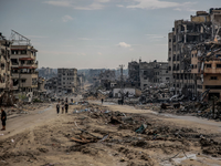 Jihia al-Sinwar ist verantwortlich für die wahllosen Terroranschläge in Israel. Inzwischen herrscht Krieg und Gaza-Stadt ist zerstört. - Foto: Omar Ishaq/dpa