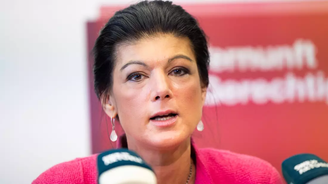 Die Proteste dürften nach Ansicht von Sahra Wageknecht nicht überlagern, wer für die AfD-Erfolge verantwortlich sei. - Bild: Lando Hass/dpa