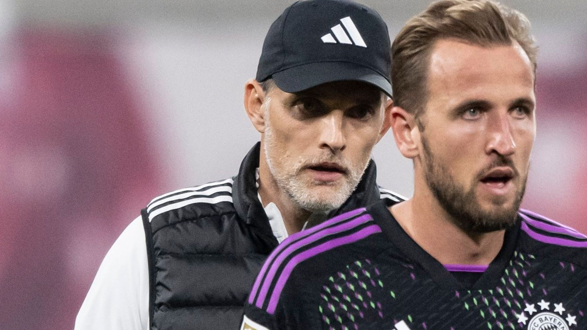 Laut Bayern-Trainer Thomas Tuchel (l) gibt es für Harry Kane «keine Grenzen». - Foto: Hendrik Schmidt/dpa