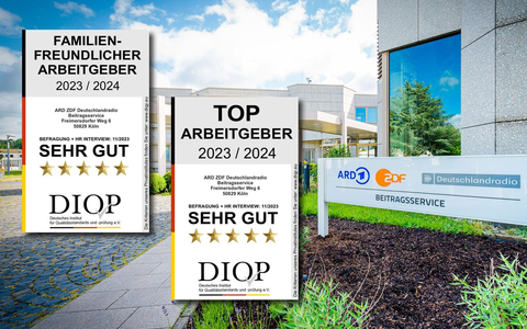 Beitragsservice als Arbeitgeber zweifach ausgezeichnet - Foto: presseportal.de