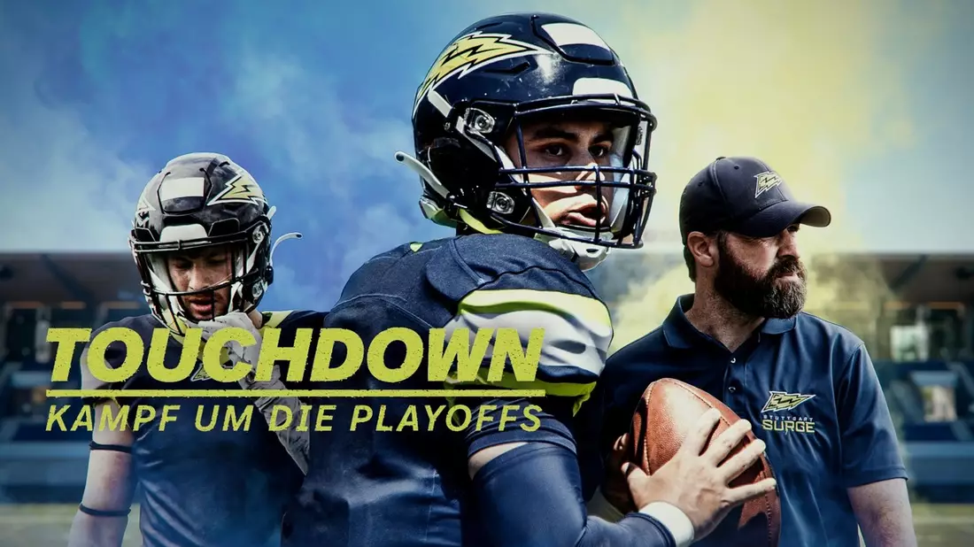Touchdown. Kampf um die Playoffs: Doku-Serie über die Stuttgart Surge ab 8.2. in der ARD Mediathek - Bild: presseportal.de