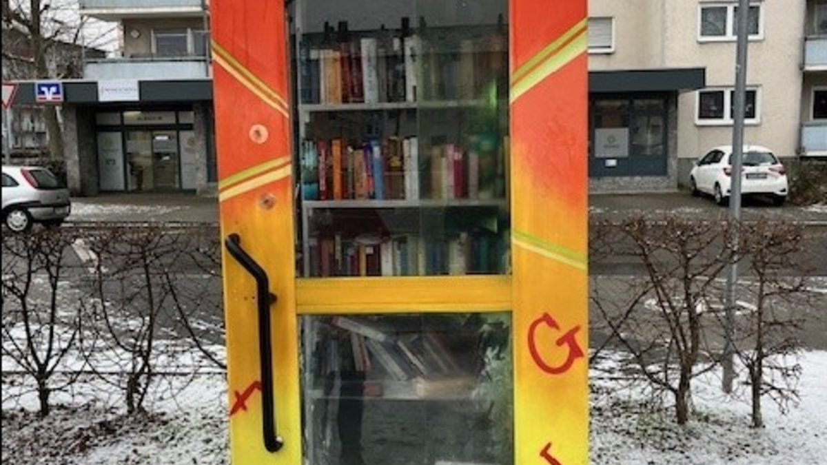 POL-PDLU: Speyer - Sachbeschädigung an öffentlichem Bücherschrank - Foto: presseportal.de