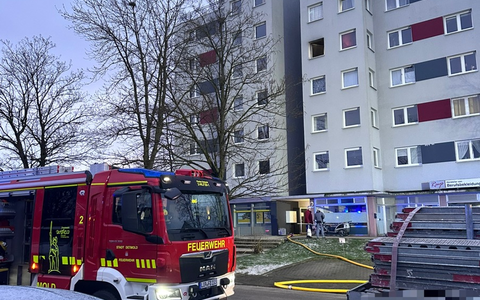 FW-DT: Brand im Hochhaus - Foto: presseportal.de