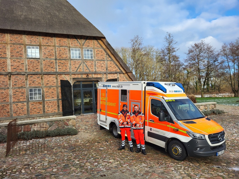 RKiSH: Neue Rettungswache in Schwansen - Foto: presseportal.de